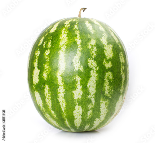 Watermelon on white background