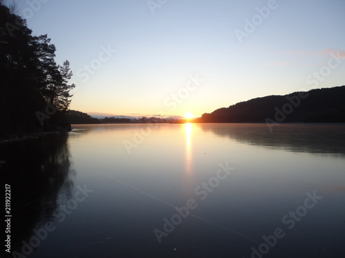 Sunrise over the lake...Wolflake Norwey