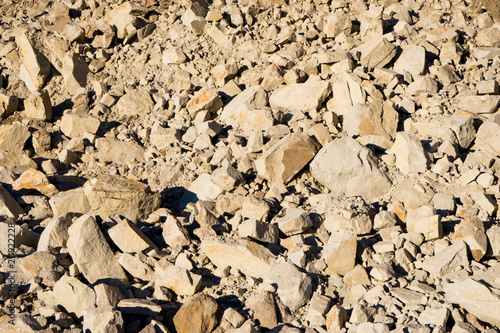 The texture of a pile of stones