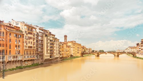 View from the Ponte Vecchio  Florence - Italy