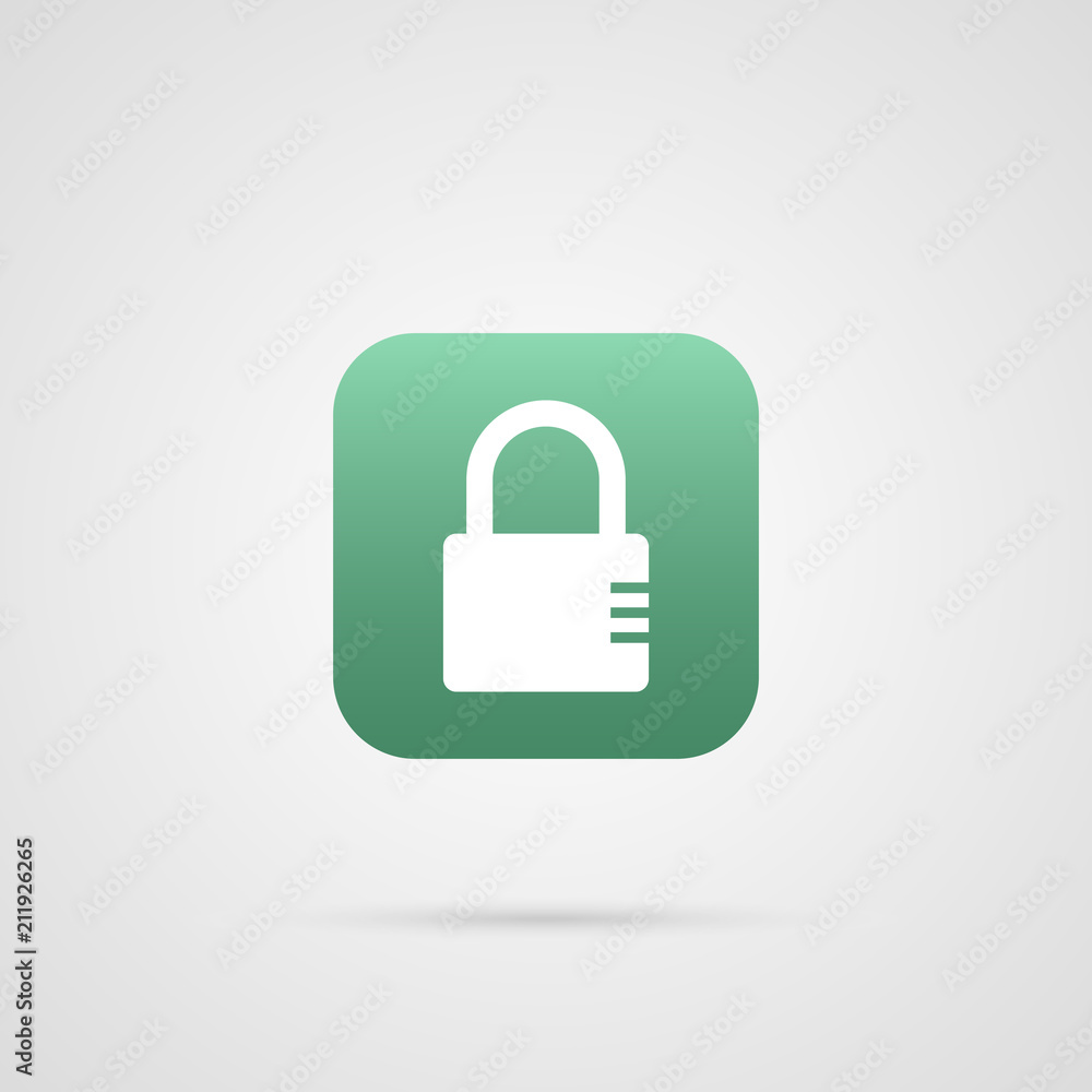 Security symbol. Lock Icon app Security symbol. Lock Icon app