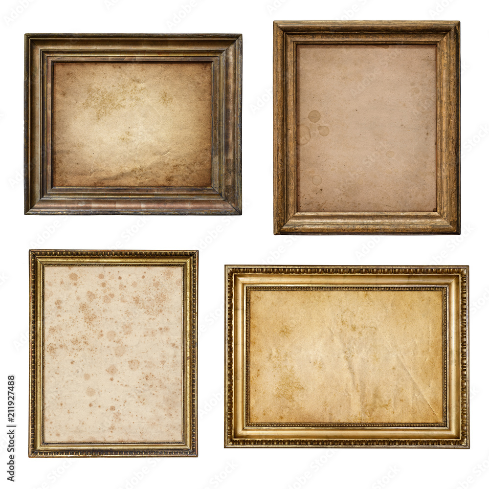 Old Rustic Wooden Frame