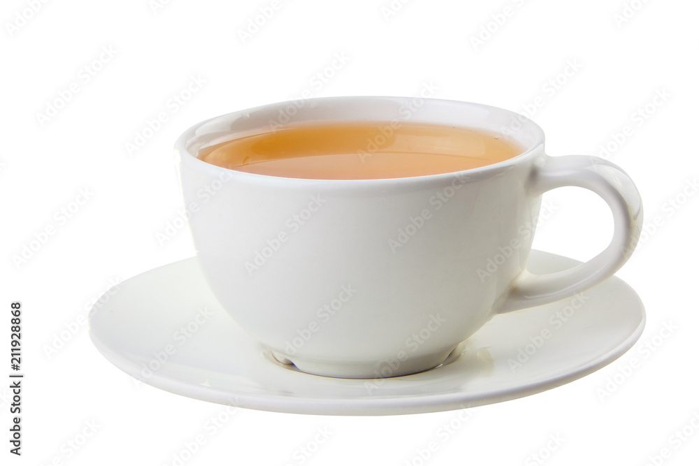 porcelainl cup with green tea on table porcelainl cup with green tea on table