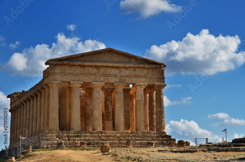 The Valley of the Temples is an archaeological site in Agrigento, Sicily, Italy.