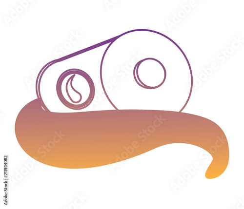 oil Barrel icon over white background, vector illustration