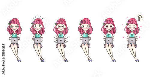 Beautiful vector card