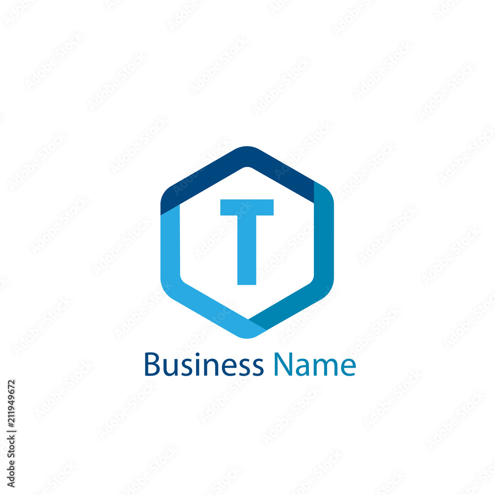 Letter T Logo Template Design