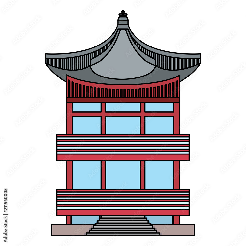 South korea design with seoul palace landmark icon over white background, colorful design. vector illustration South korea design with seoul palace landmark icon over white background, colorful design. vector illustration