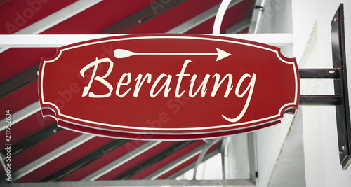 Schild 312 - Beratung