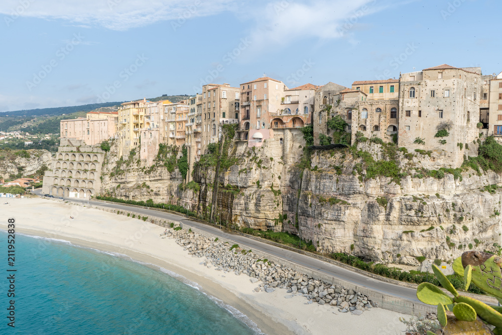 Beautiful city of Tropea in Calabria, Italy