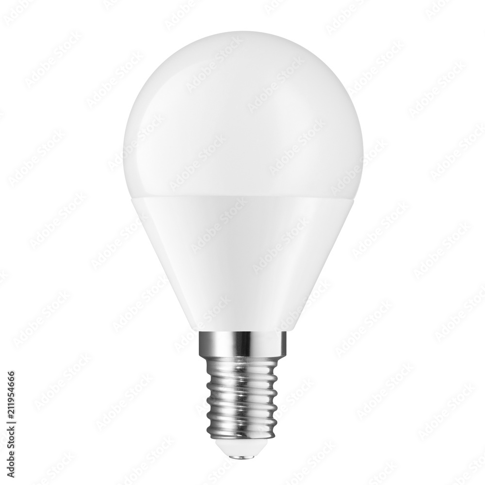 Light bulb LED isolated on white background Light bulb LED isolated on white background