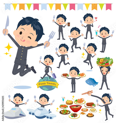 school boy gakuran_food festival