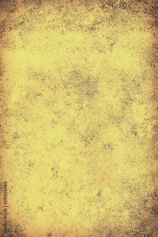 The texture of old yellow paper. Abstract grunge background The texture of old yellow paper. Abstract grunge background