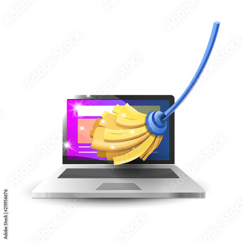 Cleaning and maintenance of computer equipment