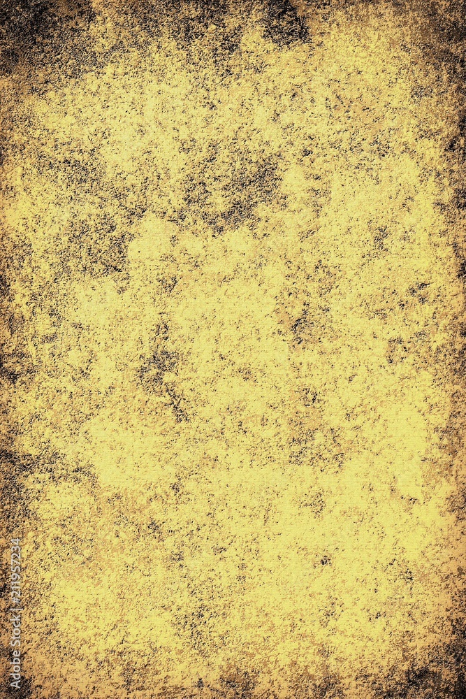 The texture of old yellow paper. Abstract grunge background The texture of old yellow paper. Abstract grunge background