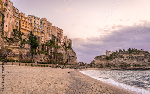 Beautiful city of Tropea in Calabria, Italy