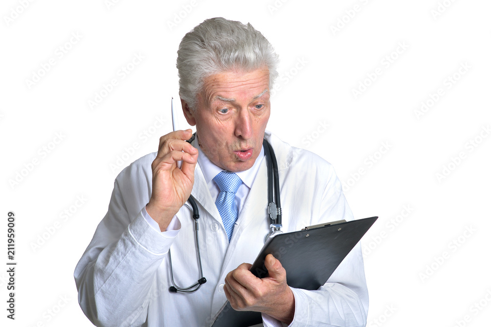 senior male doctor senior male doctor
