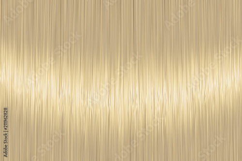 Realistic blond straight hair texture