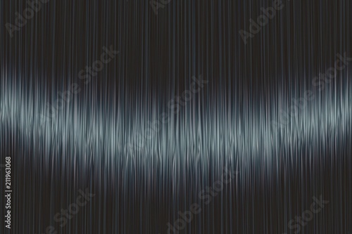 Realistic black blue straight hair texture