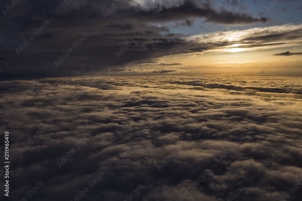 A Spectacular Sunset from the Top A Spectacular Sunset from the Top
