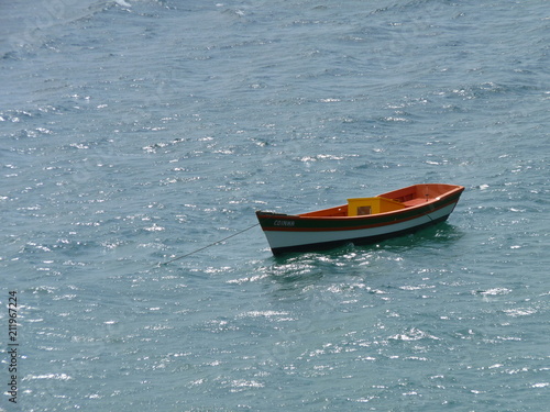 La barca en el mar
