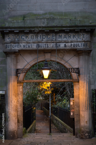 Stockbridge market, Edinburgh  photo