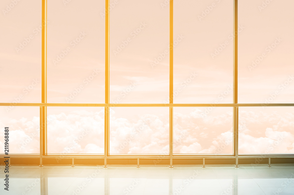structure of airport terminal high window with clipping path structure of airport terminal high window with clipping path