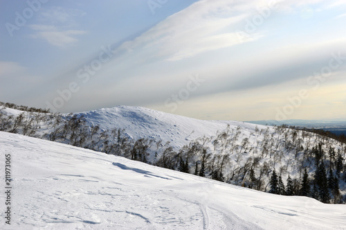 Mountain ice silence