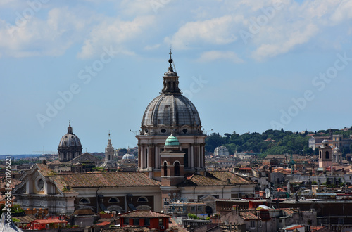 Rome, panorama from the Pincio.