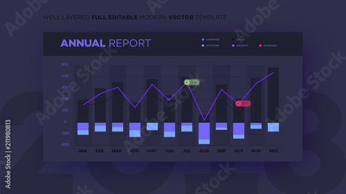Full Editable Infographic Chart.
