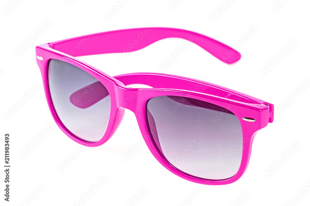 Women's sunglasses isolated on white background Women's sunglasses isolated on white background