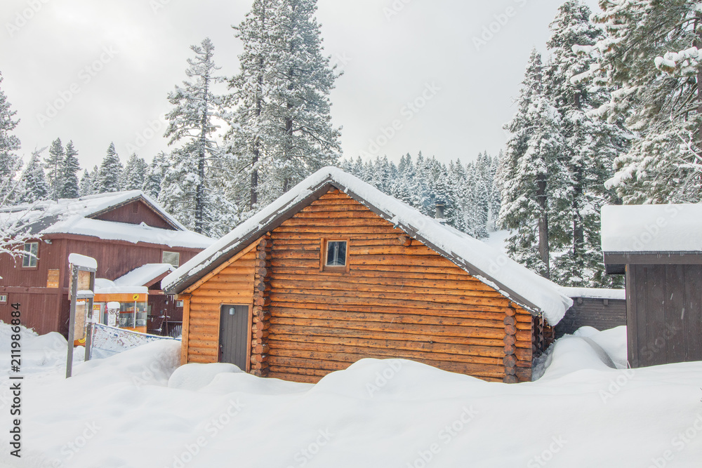 Winter Cabin Winter Cabin