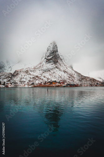 Winter fishing village © Robert