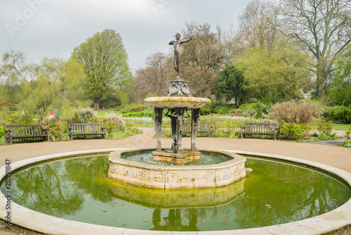 Huntress Fountain in Hyde Park