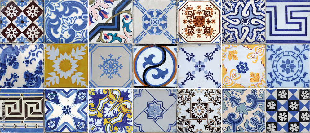 azulejos cerámica lisboa portugal oporto-5r-f18 foto de Stock