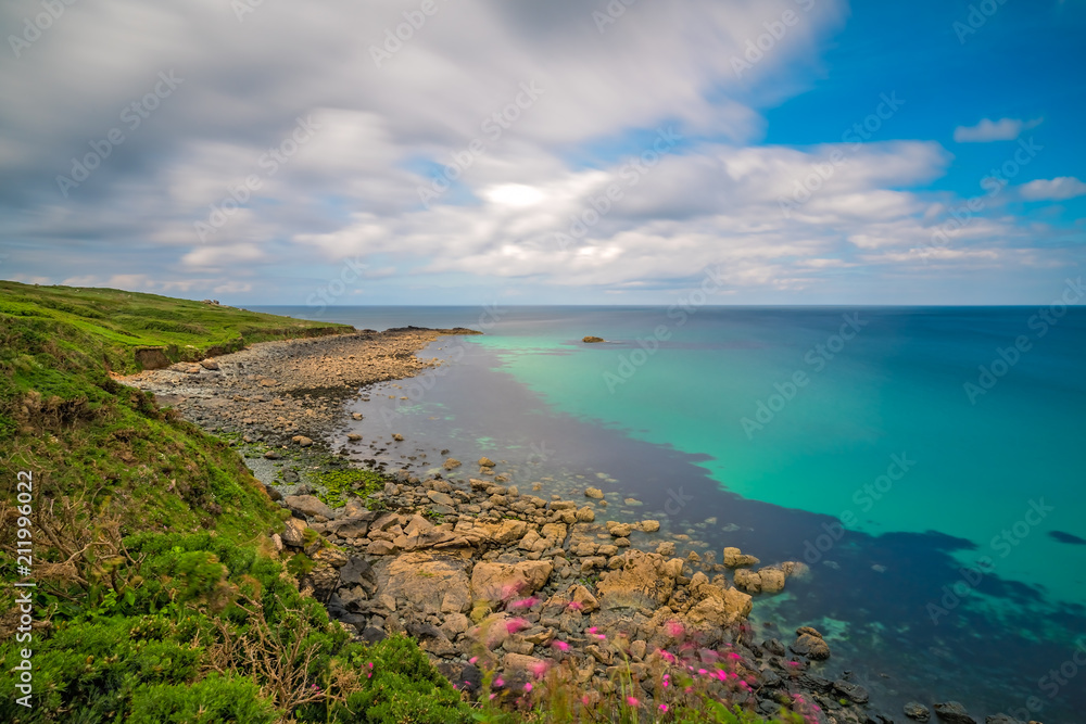 Stunning coastal Cornish landscape