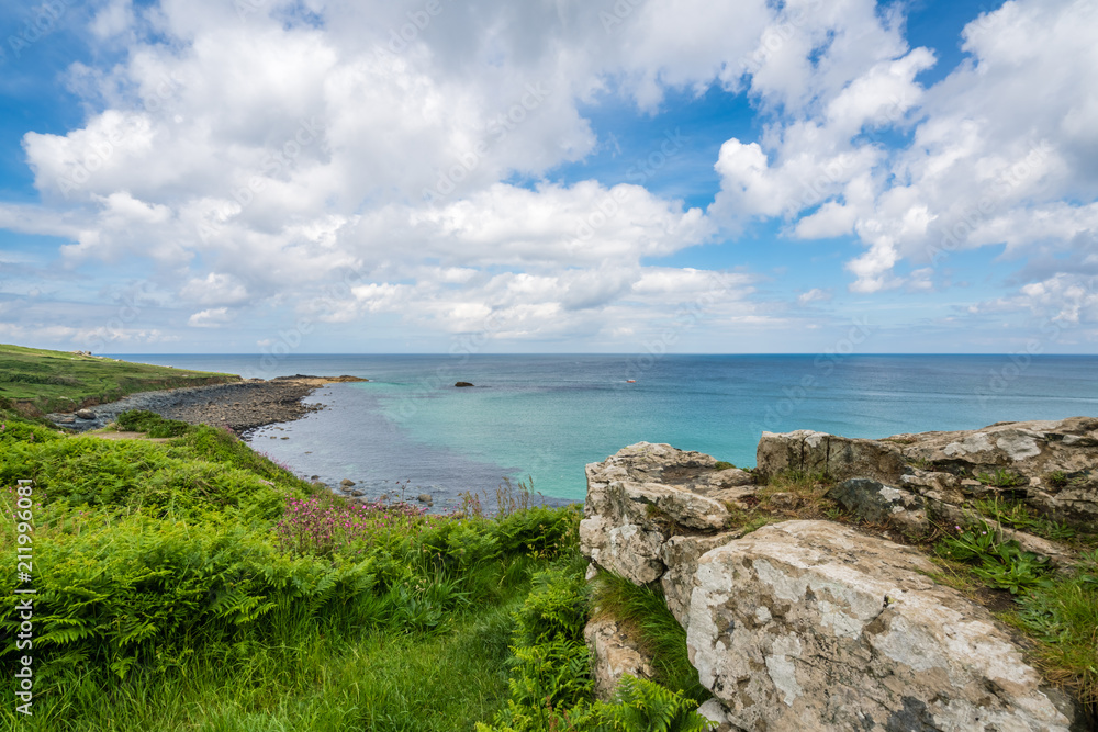 Stunning coastal Cornish landscape