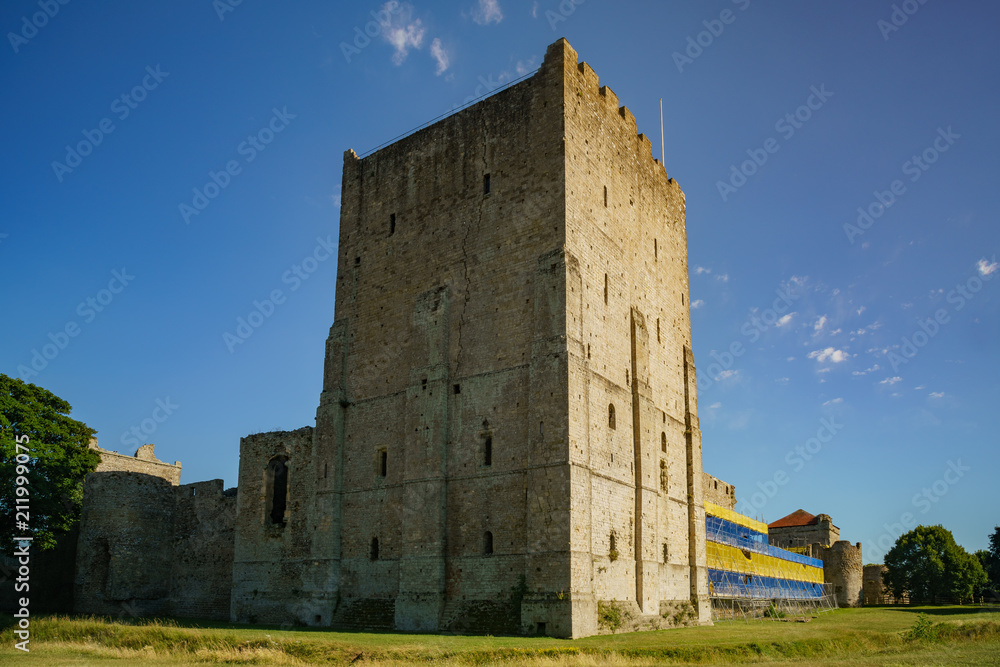 The historical runis - Portchester Castle