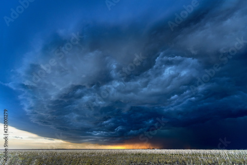 Obraz na płótnie Tornado Supercell in Oklahoma