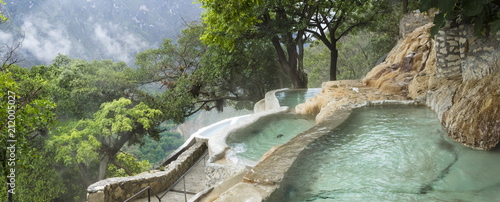 Photography caves of Tolantongo, panoramic view (Tolantongo caves), Hidalgo