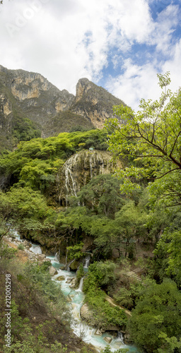 caves of Tolantongo, panoramic view (Tolantongo caves), Hidalgo. Mexico