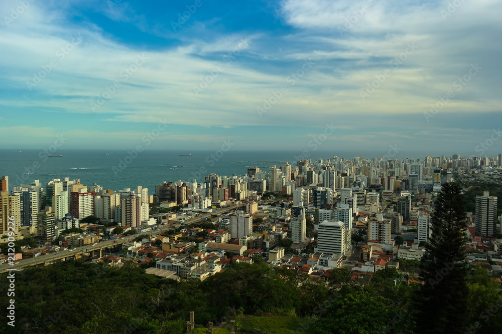 City from above - cidade vista de cima (Vila Velha view from above)