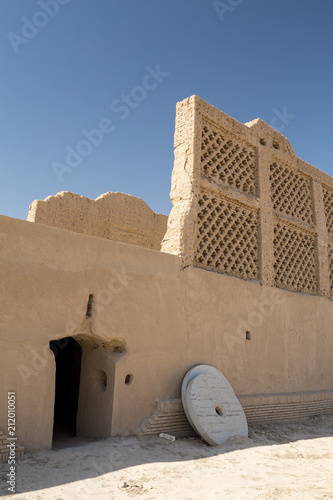 Ancient Windmill in Hozdar, Sistan and Baluchistan, Iran photo