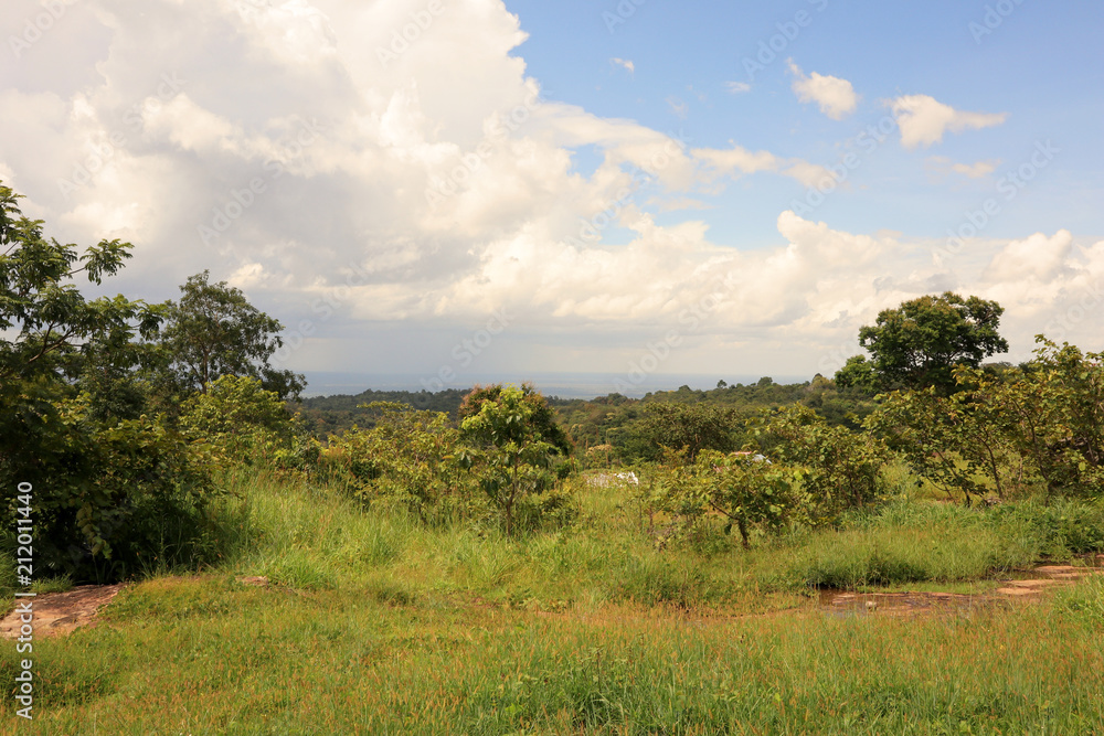 Mountain View of Preah Vihear Temple, Cambodia Mountain View of Preah Vihear Temple, Cambodia