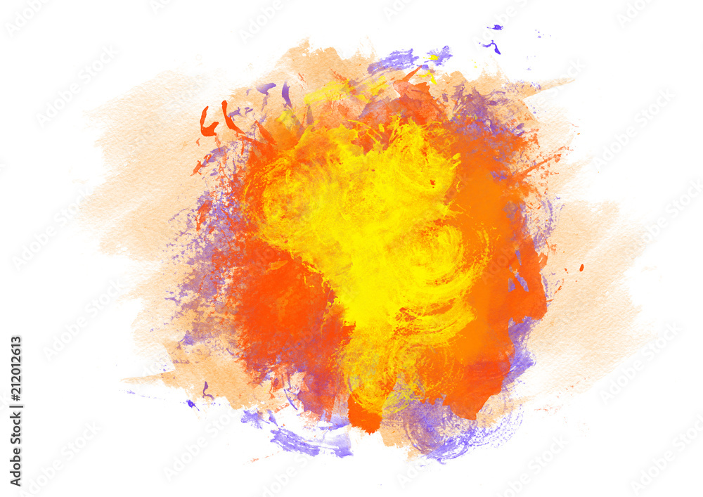 Fototapeta premium multicolored watercolor colorful background