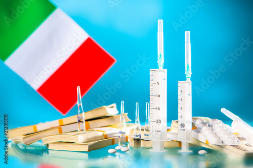 Paid medicine in Italy. Med...