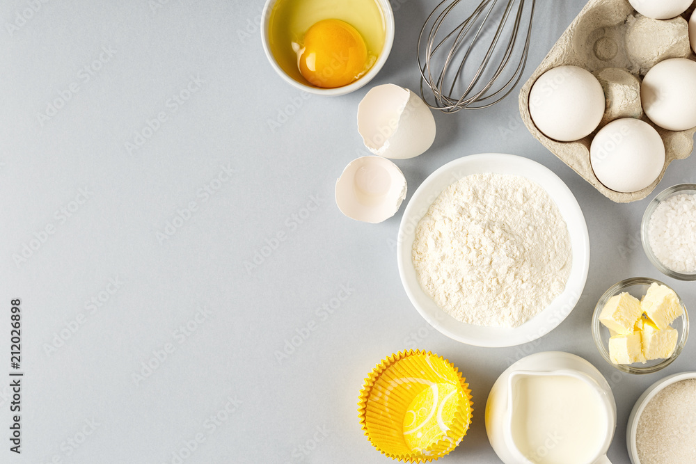 Background with ingredients for cooking, baking, flat lay. Background with ingredients for cooking, baking, flat lay.