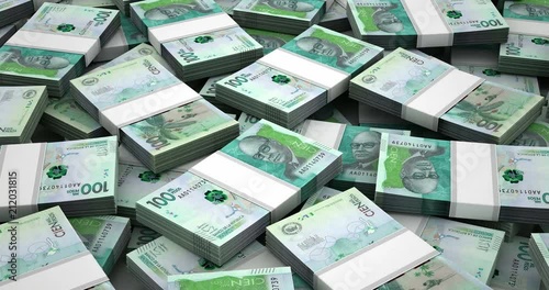 Stack of Colombian Pesos (seamless)