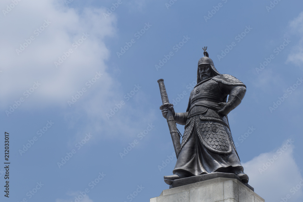 General of Korea, Statue