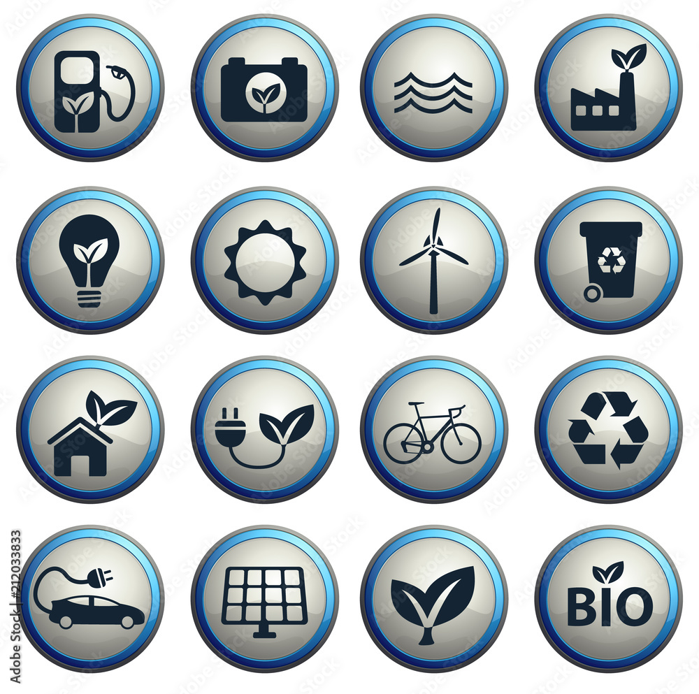 alternative energy icon set alternative energy icon set